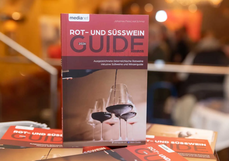 Top Bewertungen im Rot- und Süssweinguide Austria